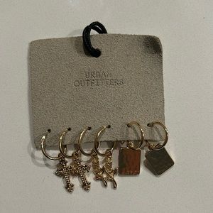 Urban Outfitters Gold Earring Pack